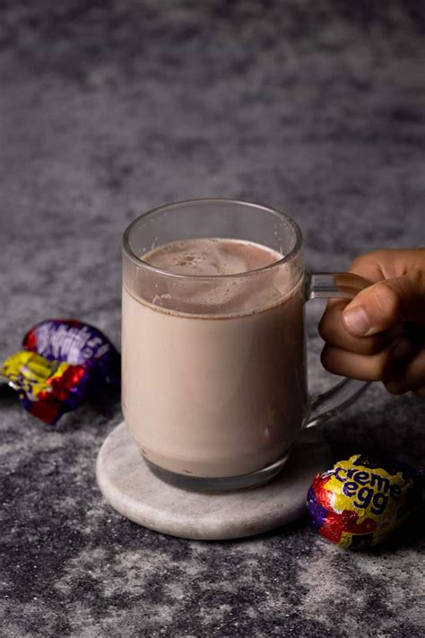 Cadbury Creme Egg Hot Chocolate Caroha