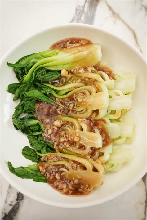 Bok Choy with Garlic Sauce (Restaurant Style!) (VIDEO) - CJ Eats Recipes