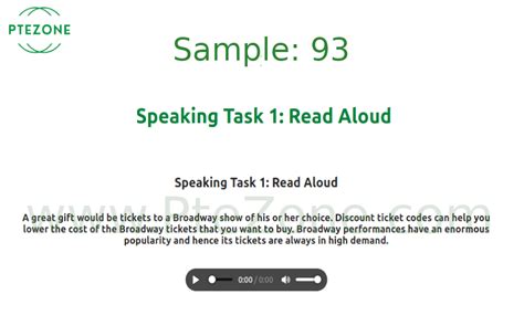 Pte Read Aloud Sample Freeptetest