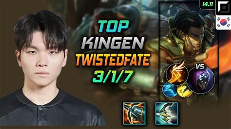 Kingen Twisted Fate Top Kr