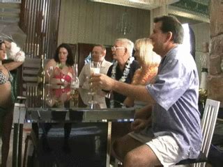 MILF HOT WIVES CLUB MARRIED SLUTS N Slut Rebecca Sucks Cock In Public At The Resort Bar