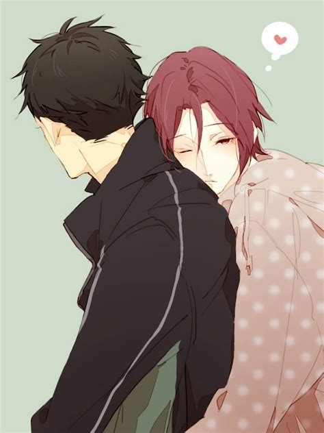 Sousuke X Rinfree Eternal Summer Free Iwatobi Swim Club Anime