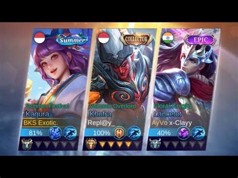 Kagura With Best Teammates Survival Mode Mobile Legends Youtube