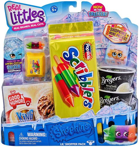 Shopkins Real Littles Season 13 Lil Shopper Pack Collectors 8 Pack 8