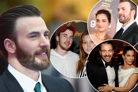 Chris Evans' dating history