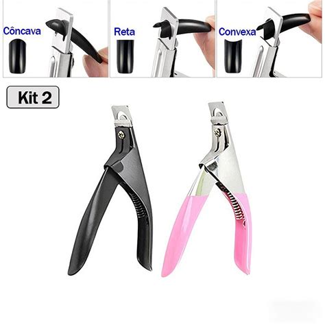 Melhor Cortador De Unha - Kit 2 Cortador De Unha Em U Profissional Multiuso Ferramentas Para Arte ...