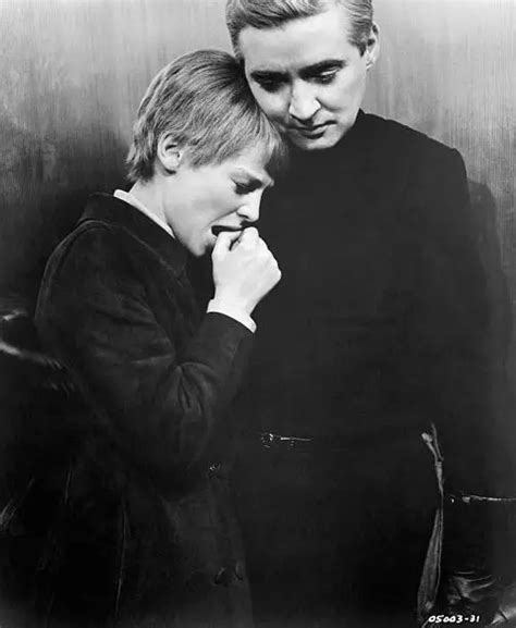 Guy Montag Comforts Linda In The 1966 Film Fahrenheit 451 1966 Old
