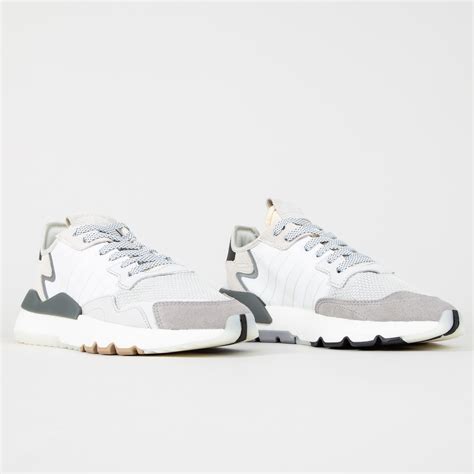 Adidas Originals Nite Jogger Grey Pack Footwear Whitecrystal White