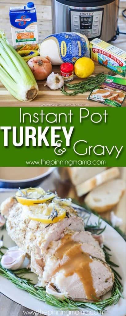 Instant Pot Turkey Breast And Gravy • The Pinning Mama