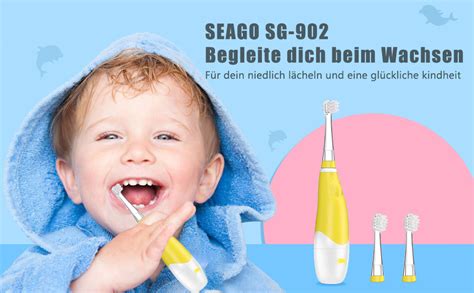 Seago Baby Zahnb Rste Elektrische Kinder Ab Jahre