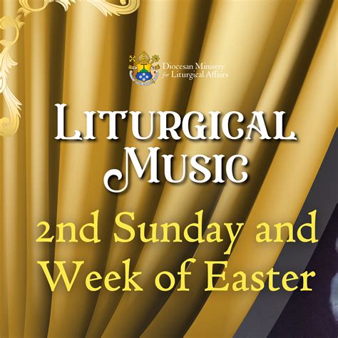 Diocesan Ministry for Liturgical Affairs - The Church calls us to