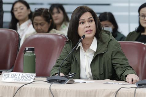 VP Sara Duterte Refuses To Take Oath Skips Questions At House Inquiry