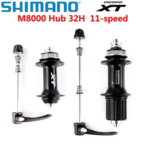 SHIMANO Buje Delantero Y Trasero Deore XT M8000 FH M8000 HB M8000