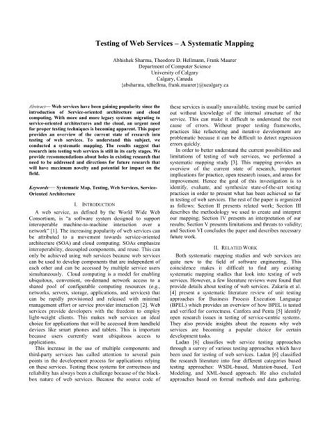 Ieee Paper Template In A V University Of Calgary