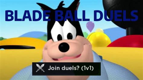 Playing Blade Ball Duels With My Friend YouTube