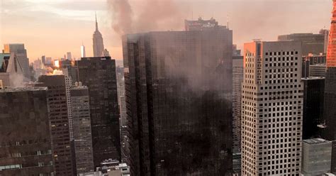 Trump Tower Was On Fire In Midtown Manhattan