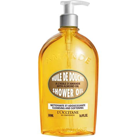 L Occitane Almond Cleansing Softening Shower Oil Ml