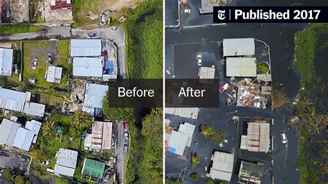The Devastation in Puerto Rico, as Seen From Above - The New York Times