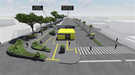 Brt Transoeste Tr S Novos Terminais Ser O Constru Dos Em Di Rio