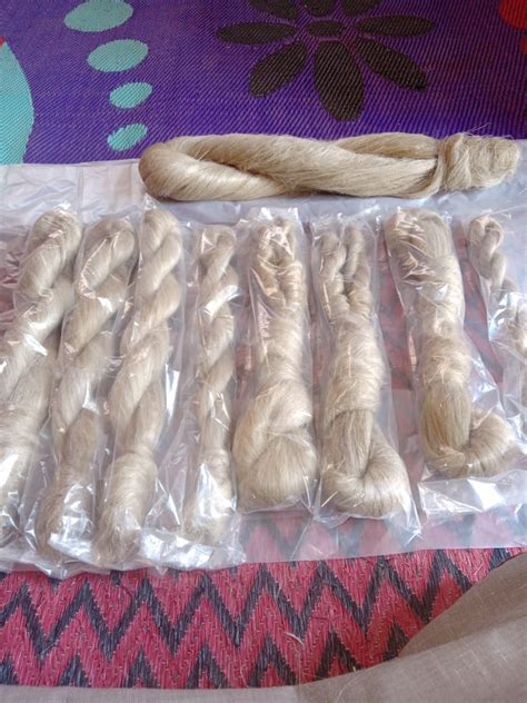 Hackled Flax Dolls Kropna Fibers