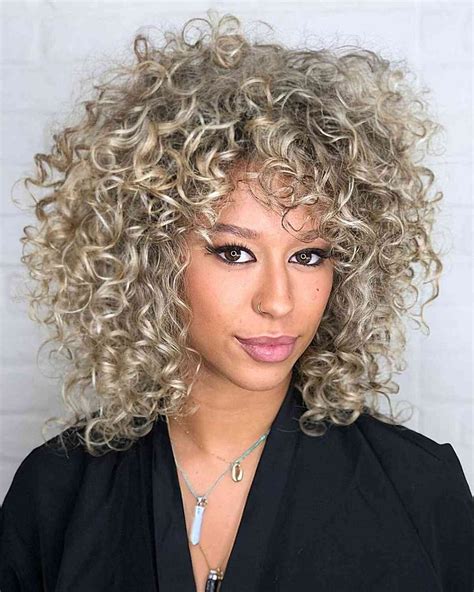 Surreal Curly Blonde Hairstyles