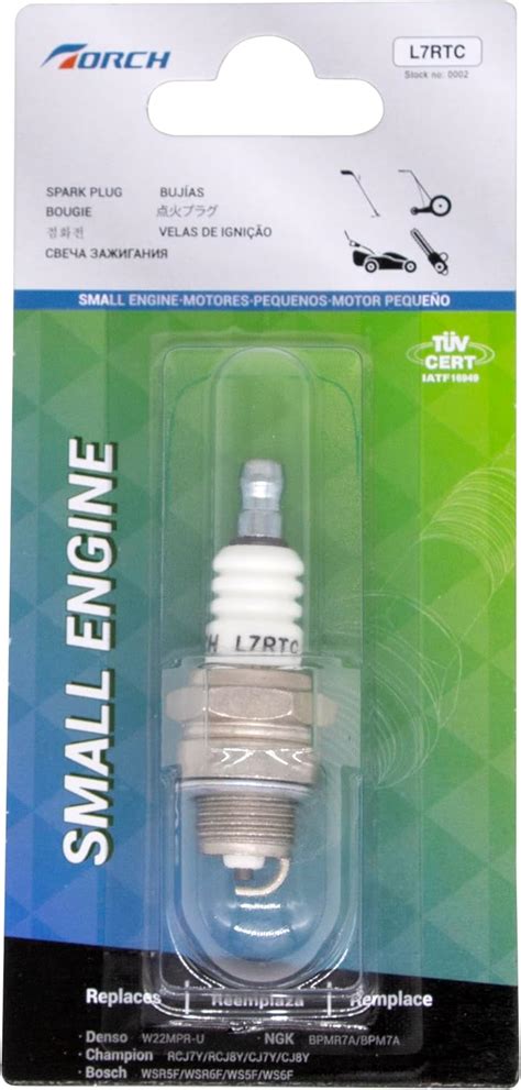 Amazon.com: TORCH L7RTC Spark Plug Replacement - NGK 6703, Champion 859 ...
