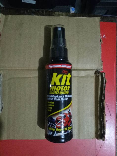 Kit Motor Multiguna 100 Ml Kit Semprot Pengkilap Body Motor 100 Ml