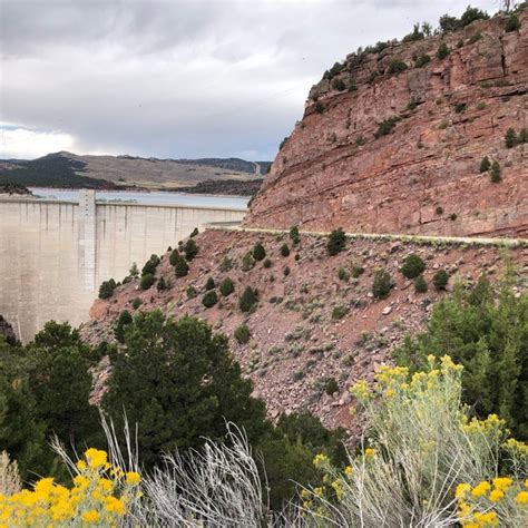 Flaming Gorge Dam Visitor Center Tourist Information And Service In Dutch John