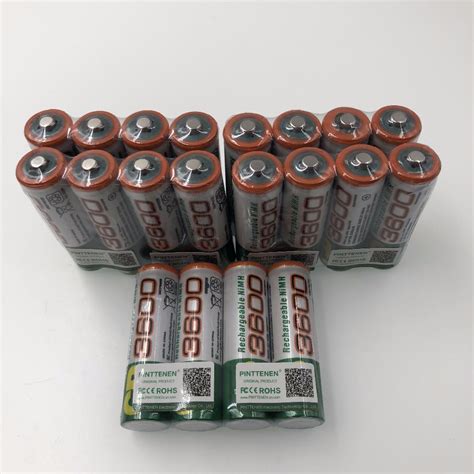 20Stck 100% neue Wiederaufladbare AA 3600 AA Ni-Mh... – Grandado