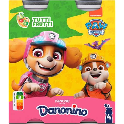 Iogurte L Quido De Tutti Frutti Pack Embalagem G Danonino