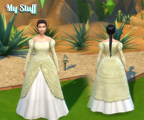 Sims 4 CC's - The Best: Ariel Dress by Kiara24