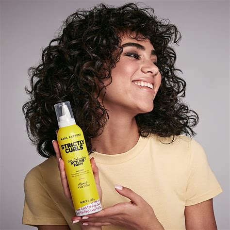 Curl Enhancing Styling Foam Extra Hold Strictly Curls Vitamin E And Silk Proteins Transforms