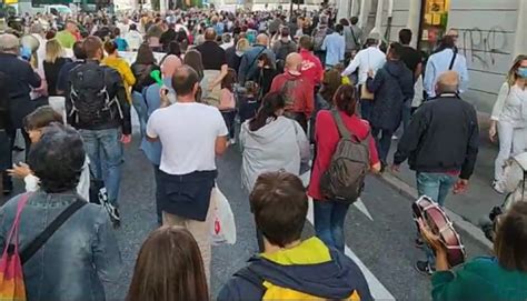 No Green Pass Partito Il Corteo Trieste News