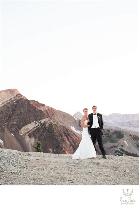Snowbird Hidden Peak Wedding Photography - Park City Wedding