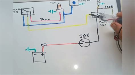 Sistema De Luces De La Motocicleta Diagrama Explicacion Y Fallas