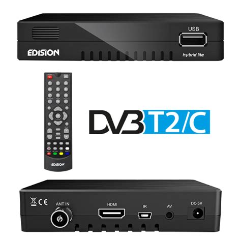 Edision Progressiv Hybrid Lite Hd Kabel Receiver Dvb T T Dvb C Auf