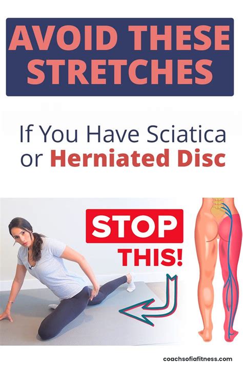 3 Stretches To Avoid If You Have A Herniated Disc Or Sciatica And What