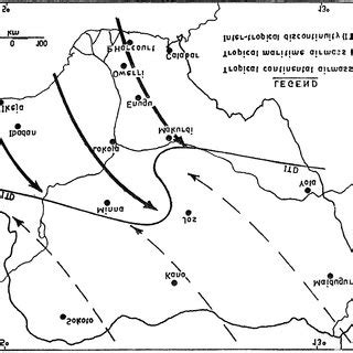 Continental Air Mass Diagram