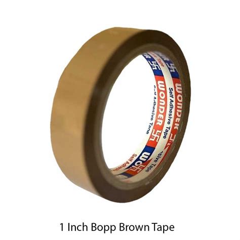 1 Inch BOPP Brown Tape At Rs 16 Piece Brown BOPP Tape In Siliguri