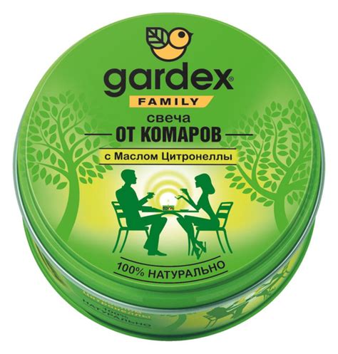 Свеча репеллентная от комаров Gardex "Family" - купить с доставкой по ...