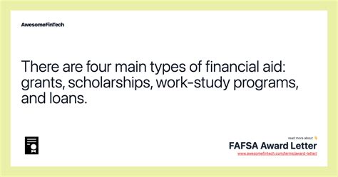 Fafsa Award Letter Awesomefintech Blog
