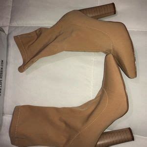 Cape Robbin Shoes Cape Robbin Nude Boots Poshmark