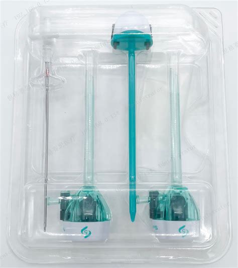 Eo Disinfection Mm Disposable Trocar Kit Laparoscopic Bladeless Trocar Set