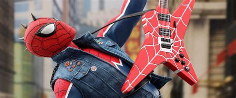 Marvels Spider Man Spider Man Punk Suit Hot Toys