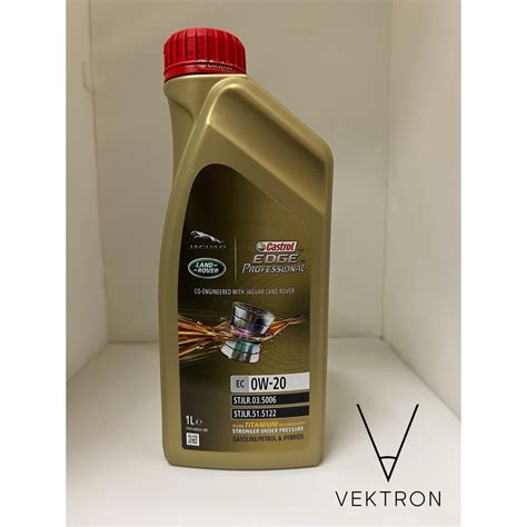 Castrol Edge Professional EC 0W20 1L (Jaguar, Land Rover) | Shopee ...