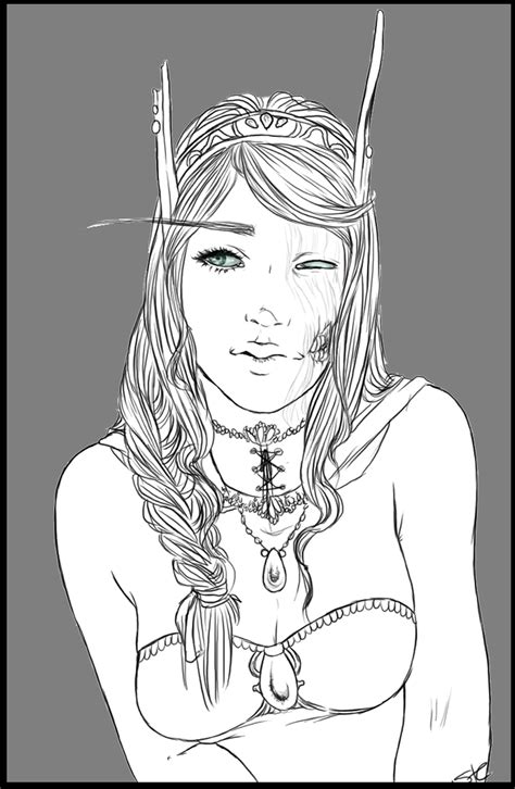 Lyllieth Portrait By Sedda Hentai Foundry