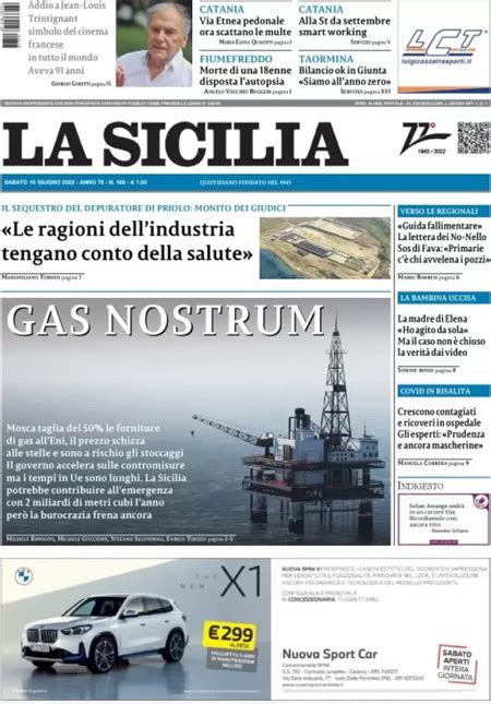 Le Prime Pagine Di Sabato Giugno Il Post