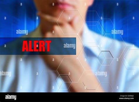 Alert button hi-res stock photography and images - Alamy