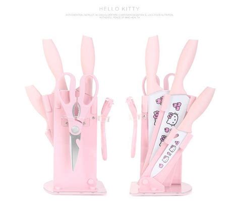 Hello Kitty knife set - stainless steel, Furniture & Home Living ...