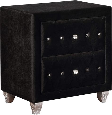 Amazon Coaster Furniture Deanna Modern Glam Drawer Upholstered